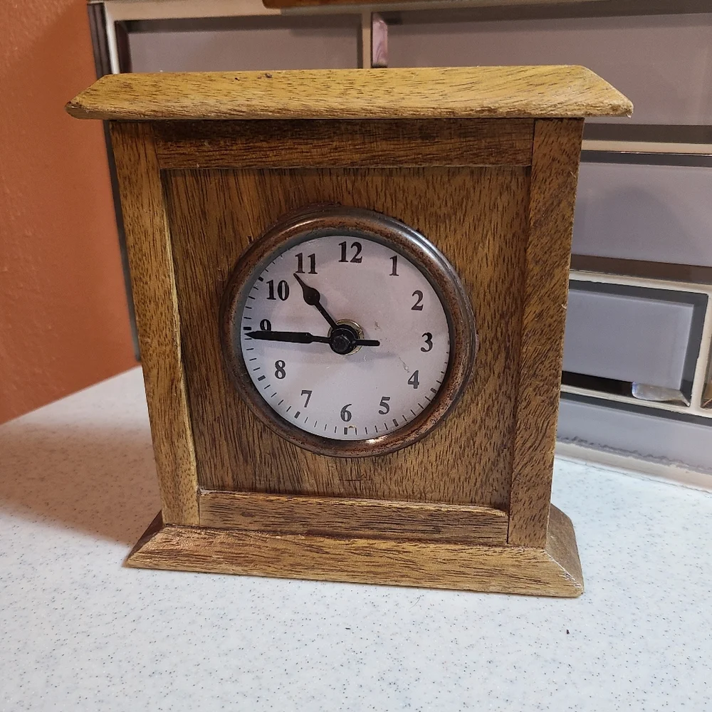 Wooden Clock Collectible for sale